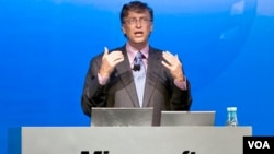 Bill Gates, fundador de Microsoft, aseguró alegrarse por los avances de su rival Apple.