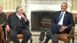 José Mujica se reune con el presidente Barack Obama