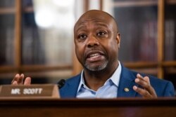 ARCHIVO - Senador republicano por Carolina del Sur, Tim Scott.