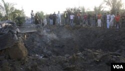 Los israelíes sostienen que los ataques son en respuesta al lanzamiento de morteros contra comunidades en Israel.