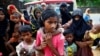 New Rohingya refugees arrive near the Kutupalang makeshift Refugee Camp, in Cox’s Bazar, Bangladesh, Aug. 29, 2017. 