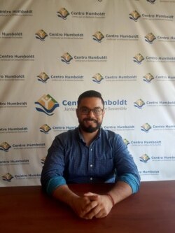 Javier Mejía del del Centro Humboldt. Foto Daliana Ocaña.
