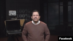 Miguel Mora, presidente ejecutivo del canal de televisión 100% Noticias. Tomado de Facebook.