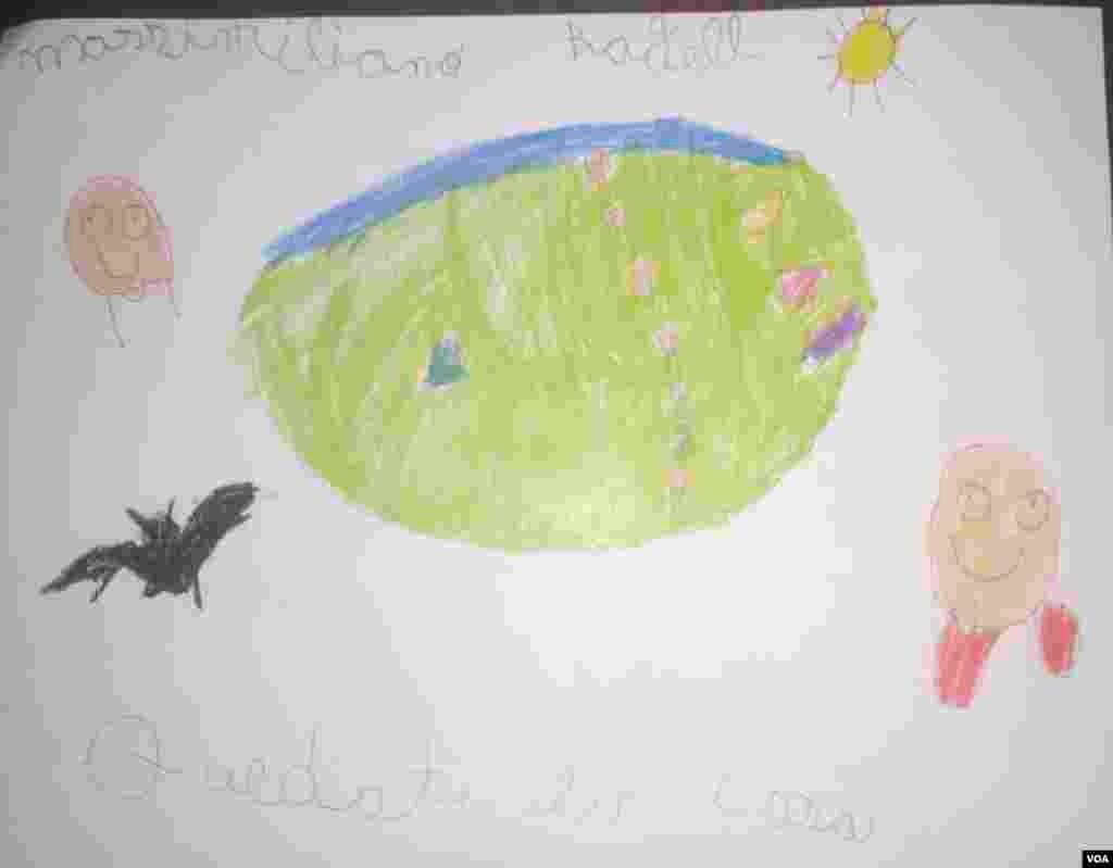 Este es el de Massimiliano, de 6 años de edad.&nbsp;Lavarse las manos cada cierto tiempo se puede convertir en un reto para ellos, por lo que inventar juegos para que se laven las manos hará que se convierta en un hábito más sencillo cuando se está en casa.
