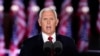 Vice President Mike Pence speaks on the third day of the Republican National Convention at Fort McHenry National Monument and Historic Shrine in Baltimore, Aug. 26, 2020. 