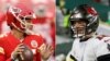 Patrik Mahoms, kvoterbek Kanzas Siti Čifsa i Tom Brejdi, kvoterbek Tampa Bej Bakanirs staju na crtu u finalu NFL lige. 