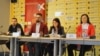 “Prvi izveštaj o sprovođenju Nacionalne strategije za procesuiranje ratnih zločina“ i istraživanje javnog mnjenja “Obaveštenost građana Srbije o ratovima ’90-ih, ratnim zločinima i suđenjima optuženima za ratne zločine“ (Foto: Medijacentar Beograd, mc.rs)
