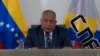 ARCHIVO - Elvis Amoroso, presidente del Consejo Nacional Electoral, durante una declaración el 25 de agosto de 2023. 