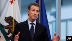 Archivo - Gobernador de California, Gavin Newsom.
