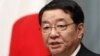 Japan's Chief Cabinet Secretary Osamu Fujimura speaks during a news conference in Tokyo, September 2, 2011.