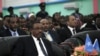Hailemariam Desalegn attends the inauguration ceremony of Somalia's President Hassan Sheikh Mohamud in Mogadishu September 16, 2012. 