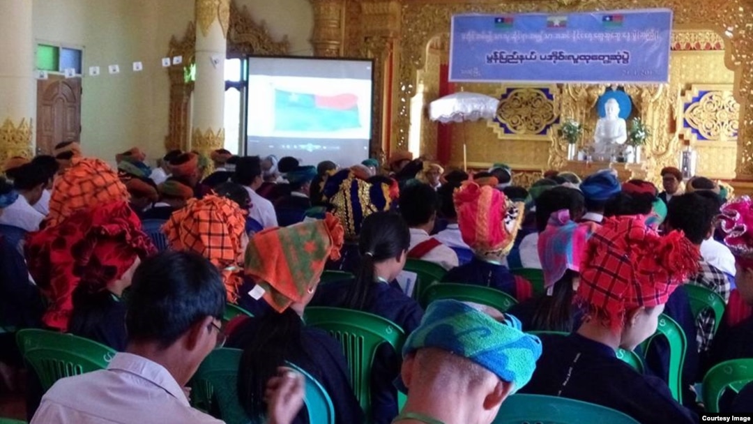 ပအို့ဝ်လူထုတွေ့ဆုံပွဲ (photo credit- Nan Soe FB) 