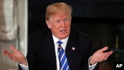 El presidente de Estados Unidos Donald Trump.