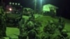 An undated handout photograph released by Kenya's Ministry of Defense on September 29, 2012, shows members of the Kenyan Defense Forces during an operation at an undisclosed location in Somalia. 