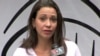 Ousted Venezuelan Congresswoman Maria Corina Machado speaking with VOA