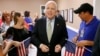 FILE- Arizona Republican Senator John McCain, center, endorses the Trans-Pacific Partnership.