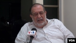 Cairo Amador, integrante de la Comisión de la Verdad en Nicaragua. Foto: Daliana Ocaña