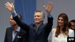 El presidente Mauricio Macri busca una reelección elusiva.