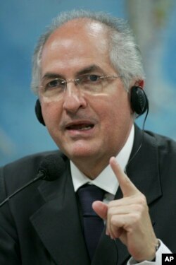 Antonio Ledezma, ex alcalde de Caracas.