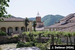 The 13th century monastery was famous for its pharmacy, and was where the first Sambuca liquor was produced by monks using local herbs.