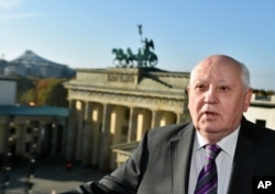 Exlíder soviético Mikhail Gorbachev. Foto de archivo.