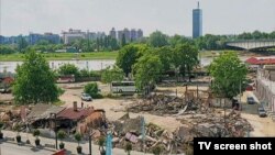 Arhiva - Mesto nelegalno porušenog objekta u beogradskoj Savamali