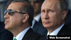 Rəcəb Tayyib Ərdoğan və Valdimir Putin