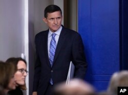 Ex asesor de seguridad nacional del presidente Donald Trump, Michael Flynn.