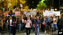 Protestas en Washington D.C.