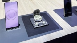 Exposición de Samsung en la CES 2022 en Las Vegas, Nevada el 5 de enero del 2021.
