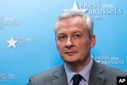 Bruno Le Maire, ministro de Finanzas y Economía de Francia.