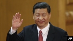 Chinese President Xi Jinping, Great Hall of the People, Beijing, Nov. 15, 2012.