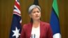 Australian Foreign Minister Penny Wong, shown here at Parliament House in Canberra on March 20, 2024, stirred up controversy when she said on April 9 that it was possible Australia could consider some kind of recognition of a Palestinian state.