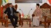 စင်ကာပူ နိုင်ငံခြားရေးဝန်ကြီး Vivian Balakrishnan နဲ့ ဒေါ်အောင်ဆန်းစုကြည် သတင်းစာရှင်းလင်းပွဲ