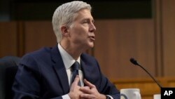La votación sobre la nominación del juez Neil Gorsuch para la Corte Suprema de Justicia se realizará esta semana. 
