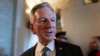FILE - Senator Tommy Tuberville talks to reporters in Washington, Sept. 6, 2023. Tuberville is blocking the quick promotion of the top military aide to Defense Secretary Lloyd Austin.