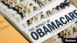 Los activistas del Tea Party impulsan la iniciativa de cortar la financiación de Obamacare..