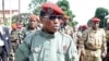 Guinea's military ruler Captain Moussa Dadis Camara (Oct 2009 file photo)