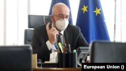 Шарль Мішель, президент Європейської ради - керівного органу Європейського Союзу.