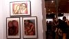 African contemporary art is on display in the French capital, Paris, Nov. 9, 2017. (L. Bryant/VOA) 