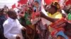 Filipe Nyusi, em campanha eleitoral (Foto de Arquivo)