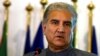 Pakistan's new Foreign Minister Shah Mehmood Qureshi listens during a news conference at the Foreign Ministry in Islamabad, Pakistan, Aug. 20, 2018.