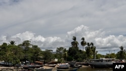 Vista del puerto de la localidad de Guiria, en el estado de Sucre, donde las autoridades interceptaron al operativo paramilitar.