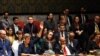 US Deputy Ambassador to the UN Robert Wood (R) and British Ambassdor to the UN Barbara Woodward (L) attend a United Nations Security Council meeting on a resolution calling for a ceasefire in Gaza at UN headquarters in New York on December 8, 2023.