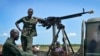 Wasu dakarun Sudan ta Kudu a bakin daga a kuso da garin Kuek, a arewacin jihar Upper Nile a Sudan ta Kudu