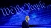 FILE - In this Thursday, Oct. 15, 2020 file photo, Democratic presidential candidate former Vice President Joe Biden arrives to participate in a town hall with moderator ABC News anchor George Stephanopoulos at the National Constitution Center in…