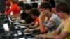 FILE - According to the World Health Organization, children in Europe are the target of hidden digital advertising and marketing promoting fatty, sugary and salty foods that is damaging their health and adding to the region's obesity problem.