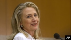 US Secretary of State Hillary Clinton
