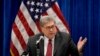 Babban Atoni Janar din Amurka William Barr.