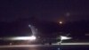 FILE - A plane preparing to take off as part of the joint airstrike operation by the British, French and U.S. militaries in Syria, is seen in this picture obtained Apr. 14, 2018, via social media. 